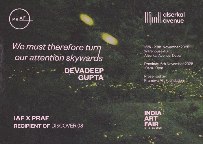 'We must therefore turn our attention skywards' Devadeep Gupta